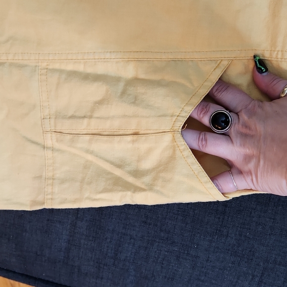 Vintage 60's 70's Short Sleeve And Skirt Safari Fashion Matching Set Sz11/12 - Picture 12 of 16